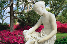Statue at Middleton Place Gardens